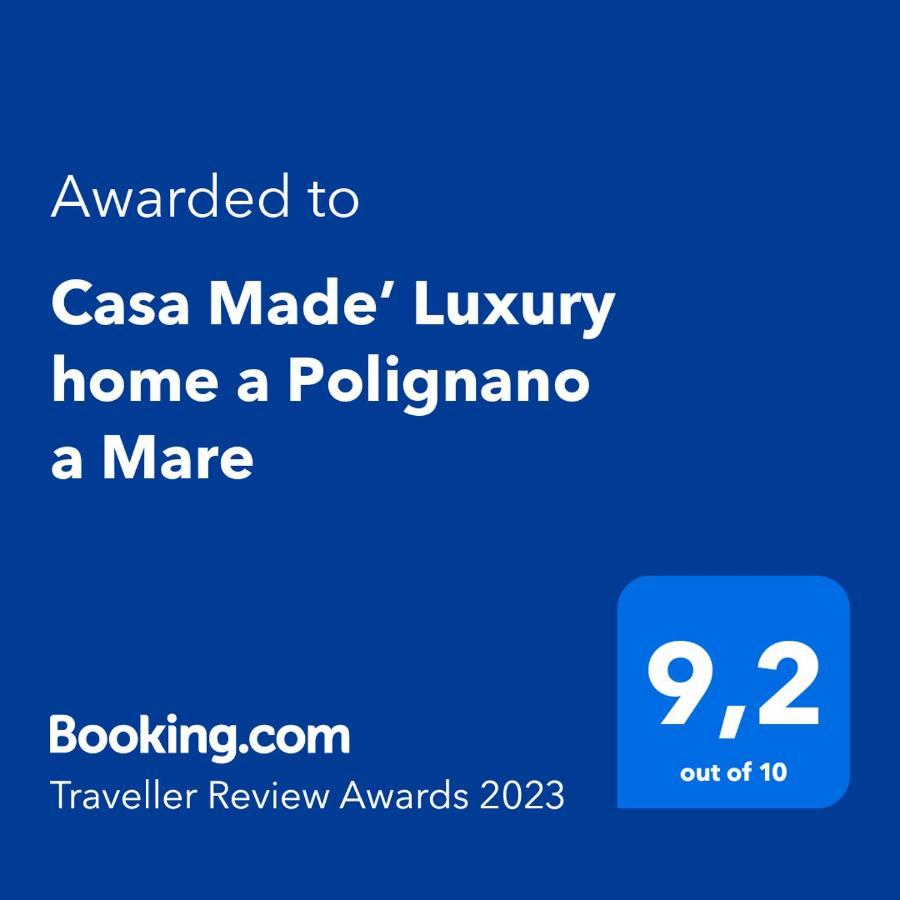 Casa Made' Luxury And Exclusive Home In Polignano A Mare Zewnętrze zdjęcie